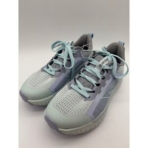 Hi-Tec Women's Running Shoes Size 7.5 Gray Blue Athletic Sneakers Lightweight